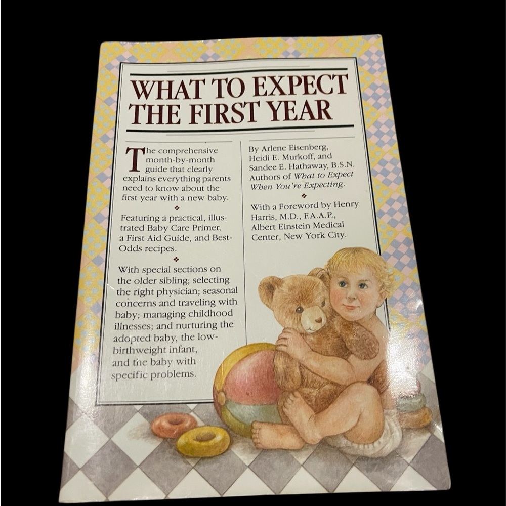 What to Expect the First Year Book